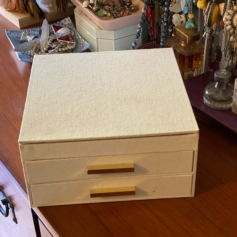 Canvas Jewelry box